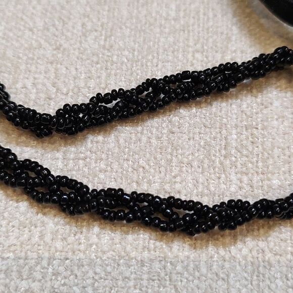 Black Sequined and Embroidered Special Occasion Bag NWOT - Picture 9 of 10